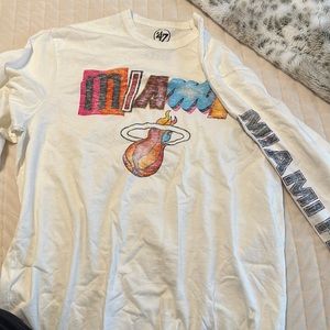 Authentic Miami Tee Graphic Long Sleeve Tee